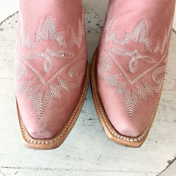 Pink Over the Knee Boots - Picture 7 of 11